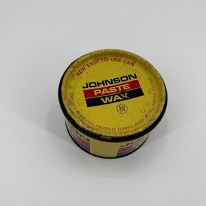 SC Johnson Wood Original Formula Paste Wax 16 Oz Discontinued Open Partial 50%